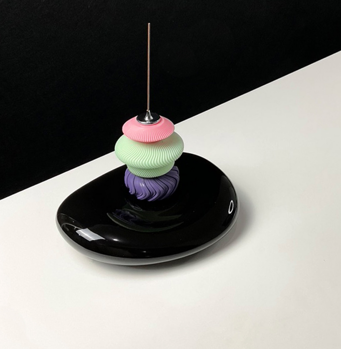 MINDFUL CANDLE SET WITH PLATE