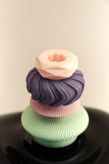 Ceramic Rock Candle Set