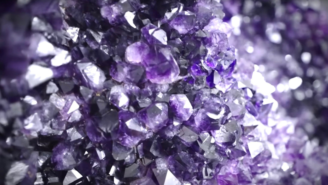 Why the Amethyst Cluster Radiates Mysterious Energy
