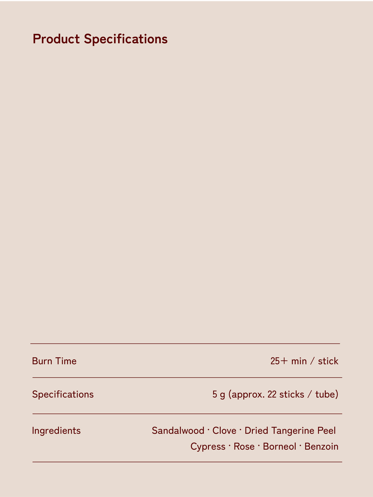 Self-Defence | Herbal Incense