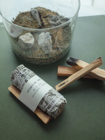 EMPOWERING WAND | White sage + Palo santo