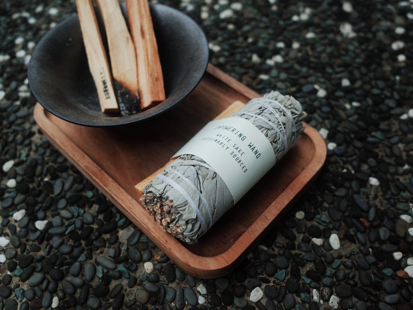 EMPOWERING WAND | White sage + Palo santo