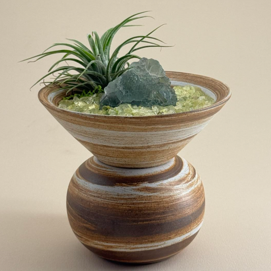 Elemental Crystal Bonsai ｜Wood